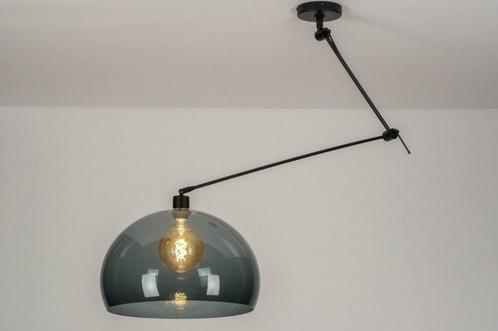 Rietveld Hanglampen - Zwart - Kunststof, Metaal, Huis en Inrichting, Lampen | Hanglampen, Verzenden