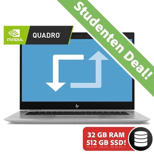 HP Zbook Studio G5 Ci7-8850H | 512GB | 32GB | P1000 | W11PRO, Computers en Software, Windows Laptops, 4 Ghz of meer, SSD, 15 inch