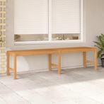 vidaXL Tuinbank 180 cm massief teakhout, Tuin en Terras, Tuinbanken, Verzenden, Nieuw, Teakhout