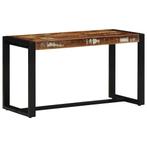 vidaXL Bank 80x35x45 cm massief gerecycled hout meerkleurig, Verzenden, Nieuw