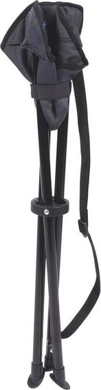 Bo-Camp - 3-Poots krukje - Deluxe - Antraciet - 55 cm, Caravans en Kamperen, Kampeeraccessoires, Ophalen of Verzenden, Nieuw