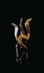 sculptuur, Mondo del bizzarro - Serpenti - 1900 ca - 72 cm