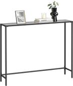 Tafel - Stevig Frame - Verstelbare Voeten - Inktzwart, Huis en Inrichting, Tafels | Sidetables, Ophalen of Verzenden, Nieuw, Modern
