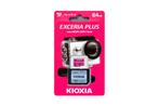 Kioxia Exceria Plus 64GB microSDXC geheugenkaart, Audio, Tv en Foto, Fotografie | Geheugenkaarten, Nieuw, Ophalen of Verzenden