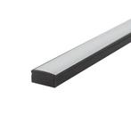 Extra aluminium profiel van 50cm zwart voor trapverlichting, Ophalen of Verzenden, Nieuw
