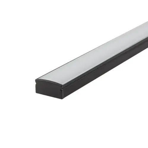 Extra aluminium profiel van 50cm zwart voor trapverlichting, Diversen, Overige Diversen, Ophalen of Verzenden