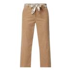 Cambio • ribfluwelen culotte pantalon Claire in camel • 42, Nieuw, Maat 42/44 (L), Bruin, Driekwart
