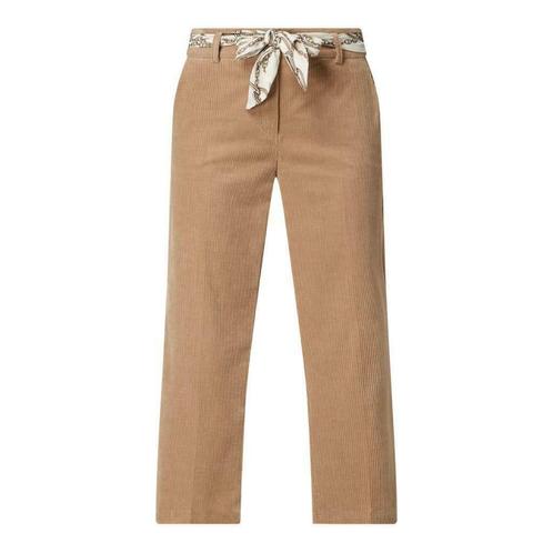 Cambio • ribfluwelen culotte pantalon Claire in camel • 42, Kleding | Dames, Broeken en Pantalons, Driekwart, Bruin, Maat 42/44 (L)