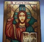 Icoon - Jezus Christus Almachtige Pantocrator, met de hand