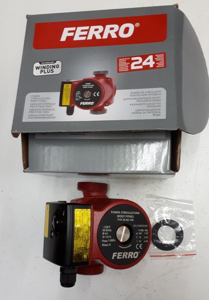 GRUNDFOS VERVANGER DE FERRO POMP 25-40/50/60 130mm NIEUW, Doe-het-zelf en Verbouw, Verwarming en Radiatoren, Nieuw, Ophalen of Verzenden