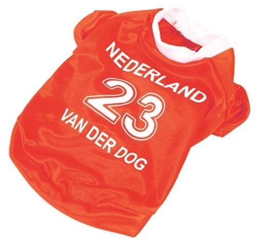 Voetbal shirt voor honden oranje, Verzamelen, Sportartikelen en Voetbal, Overige typen, Nieuw, Overige binnenlandse clubs, Verzenden