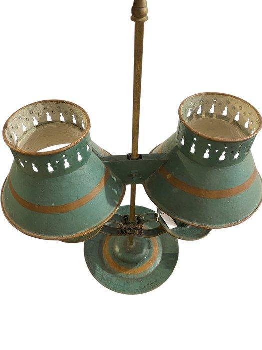 Bouilotte lamp - Messing, Tin, Antiek en Kunst, Antiek | Overige Antiek