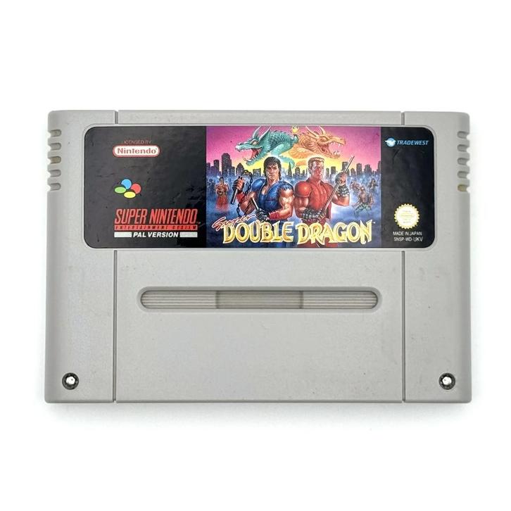Super Double Dragon - Super Nintendo (SNES) - Cartridge - P…, Spelcomputers en Games, Games | Nintendo Super NES, Zo goed als nieuw