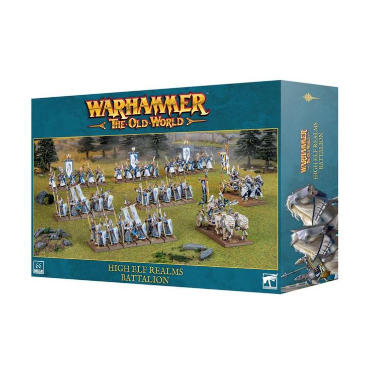 High Elf Realms Battalion (warhammer nieuw), Hobby en Vrije tijd, Wargaming, Nieuw, Ophalen of Verzenden