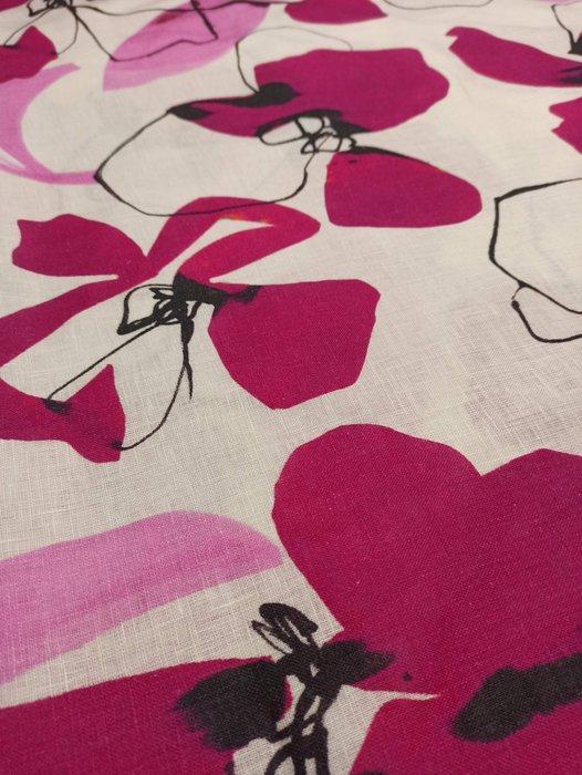 A353 - 560 x 145 cm - Pregiato puro lino 100%, italiano -, Antiek en Kunst, Antiek | Kleden en Textiel