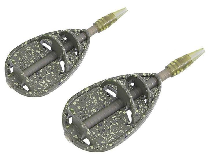 Method Feeder Camo Loodvrij 2 st. - Karper XL, Watersport en Boten, Hengelsport | Karpervissen, Overige typen, Nieuw, Verzenden