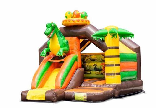 Dino - Springkussen te Huur Amsterdam en Omg., Kinderen en Baby's, Speelgoed | Buiten | Springkussens, Nieuw, Ophalen of Verzenden