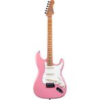 JET Guitars JS-300 Burgundy Pink elektrische gitaar, Muziek en Instrumenten, Snaarinstrumenten | Gitaren | Elektrisch, Verzenden