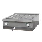 Heavy Duty Bain Marie | 2/1 GN | 30000000–90000000°C | RVS |, Verzenden, Nieuw in verpakking