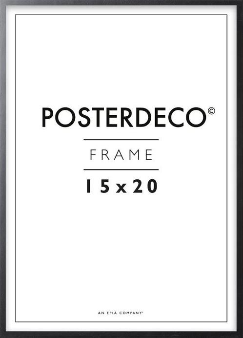 Zwart Houten Fotolijst (15x20cm), Audio, Tv en Foto, Fotografie | Fotolijsten, Nieuw, Ophalen of Verzenden