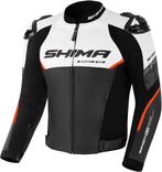 SHIMA Bandit 2.0 Perforated Wit Zwart Rood Leren Motorjas, Nieuw met kaartje, Jas | leer, SHIMA, Heren