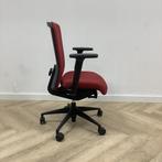 Girsberger ergonomische bureaustoel, rood - zwart, Gebruikt, Zwart, Ophalen of Verzenden, Bureaustoel