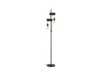 EGLO Townshend 4 Vloerlamp - E27 - 169 cm - Zwart/Bruin, Verzenden, Zo goed als nieuw