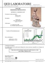 Oud-Grieks Terracotta Figuur van een acteur met een, Verzamelen