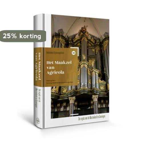 Nederlandse orgelmonografieen 13 - Het Maakzel van Agricola, Boeken, Muziek, Zo goed als nieuw, Verzenden