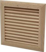 IVC Air - IVC Air ventilatierooster 20x20cm Eikenhout, Doe-het-zelf en Verbouw, Ventilatie en Afzuiging, Ophalen of Verzenden