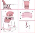 Verstelbare Opvouwbare Kinderstoel voor Baby en Peuter, Verzenden, Nieuw