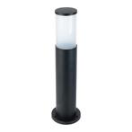 Tuin/Buitenlamp/Vloerlamp Rond Mat Zwart Modern RVS, Tuin en Terras, Buitenverlichting, Staande lamp, Nieuw, Ophalen of Verzenden