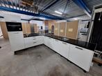 Complete  Keuken compleet geleverd Nr 2622 120 OP VOORRAAD!!, Zo goed als nieuw, Met kookeiland