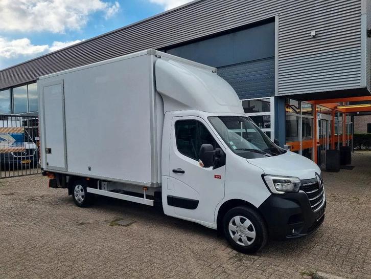 Renault Master 2.3 DCI 163PK Koffer LBW Dhollandia Euro 6 21, Auto's, Bestelauto's, Lease, Handgeschakeld, Financial lease, Wit