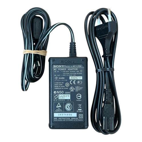 Sony AC-L15A – Adapter voor NP-FM30, NP-FM50, NP-FM55H, NP-F, Audio, Tv en Foto, Fotocamera's Digitaal, Zo goed als nieuw, Verzenden