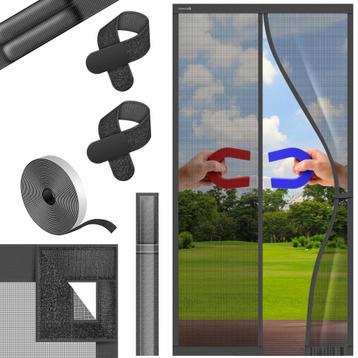 KESSER® Magnetisch vliegengaas voor deur 90 x 200 cm , beschikbaar voor biedingen