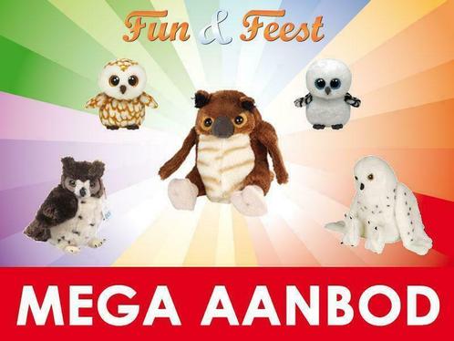 Uil knuffels - Mega aanbod pluche uilen knuffels, Kinderen en Baby's, Speelgoed | Knuffels en Pluche, Overige typen, Nieuw, Ophalen of Verzenden