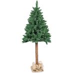 Kerstboom 160 cm - PVC takken en houten stam voor een nat..., Diversen, Kerst, Ophalen of Verzenden, Nieuw