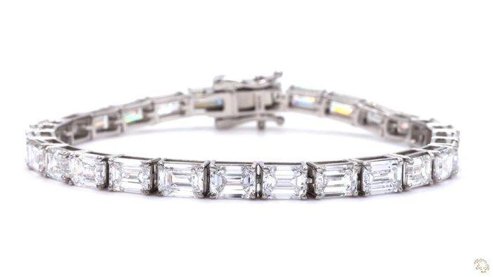 Armband Platina - 9.20ct. tw. Diamant (Lab-grown), Sieraden, Tassen en Uiterlijk, Armbanden