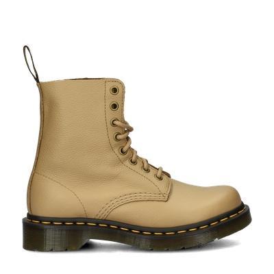 Dr. Martens 1460 Pascal Virginia veterboots voor dames, Kleding | Dames, Schoenen, Lage of Enkellaarzen, Beige, Nieuw, Verzenden