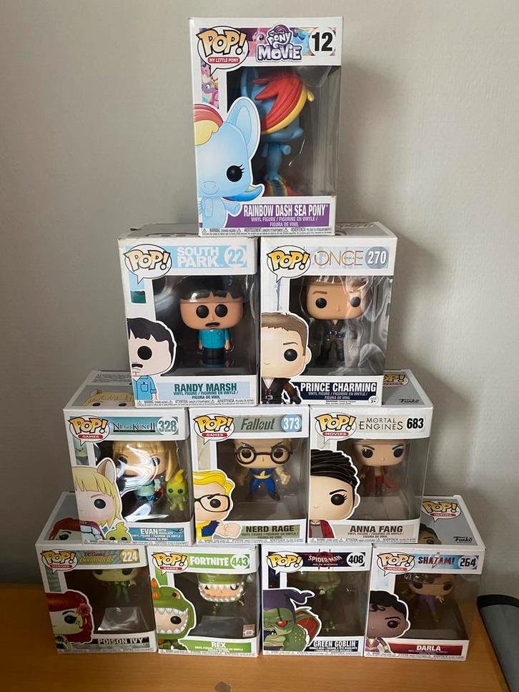 Funko poppen tegen goede prijzen meer dan 50 verschillende f, Verzamelen, Poppen, Nieuw, Verzenden