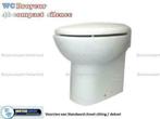Wc broyeur compact 46 geleverd met pvc standaard wc-bril, Doe-het-zelf en Verbouw, Nieuw, Toilet, Ophalen of Verzenden