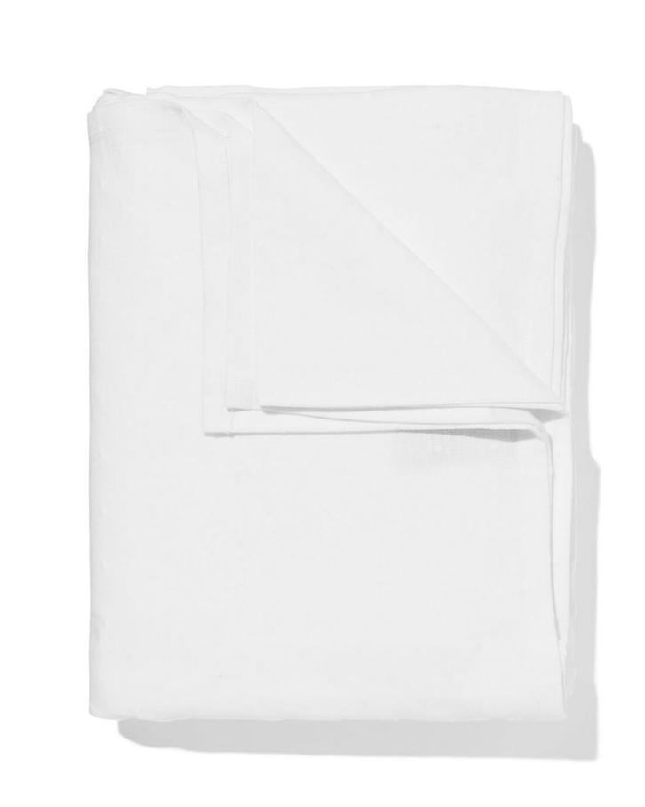 HEMA Tafelkleed 145x320cm jacquard stippen gebroken wit, Huis en Inrichting, Keuken | Textiel, Nieuw, Verzenden