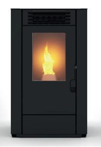 Pelletkachel, Foco KIM, 8 kW, Huis en Inrichting, Kachels, Pelletkachel, Hout, Nieuw, Vrijstaand, Ophalen of Verzenden