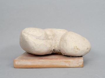 Gène Eggen (1921-2000) sculptuur van een abstracte figuur beschikbaar voor biedingen