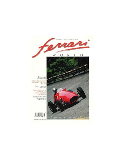 1991 FERRARI WORLD MAGAZINE 15 ENGELS, Boeken, Auto's | Folders en Tijdschriften, Ferrari