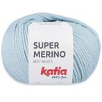 Katia Super Merino - 44 licht hemelsblauw - Wol/Acryl Gare, Hobby en Vrije tijd, Breien en Haken, Ophalen of Verzenden, Nieuw