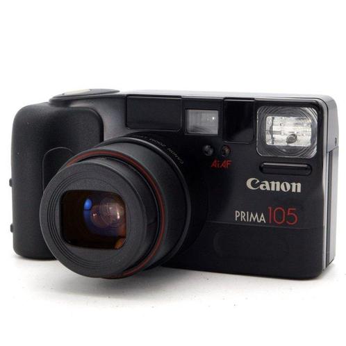 Canon PRIMA 105 met 35-105mm f/3.5-8 Zoom Analoge, Audio, Tv en Foto, Fotocamera's Analoog