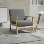 TRUUSK Scandinavische Design Fauteuil Accent Fauteuil Massie, Verzenden, Nieuw