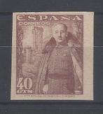 Spanje 1948 - 40 ct. Frank-ongetant - Edifil nº 1027spg, Postzegels en Munten, Postzegels | Europa | Spanje, Gestempeld